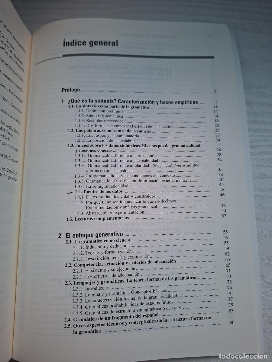 Libros: Fundamentos de sintaxis formal - Bosque, Ignacio; Guti&eacute;rrez-Rexach, Javier - Foto 3