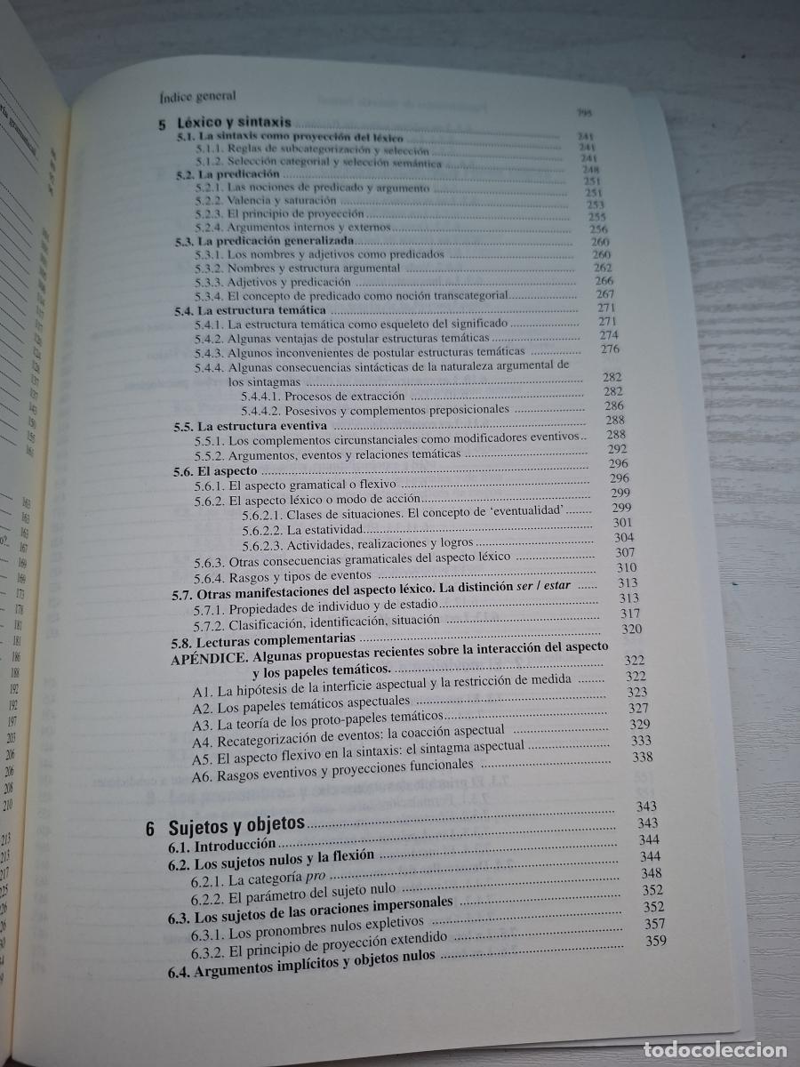 Libros: Fundamentos de sintaxis formal - Bosque, Ignacio; Guti&eacute;rrez-Rexach, Javier - Foto 6