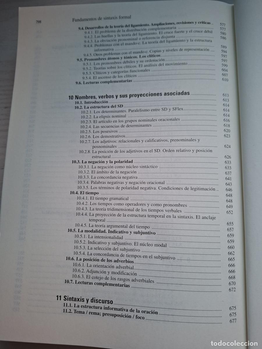 Libros: Fundamentos de sintaxis formal - Bosque, Ignacio; Guti&eacute;rrez-Rexach, Javier - Foto 9