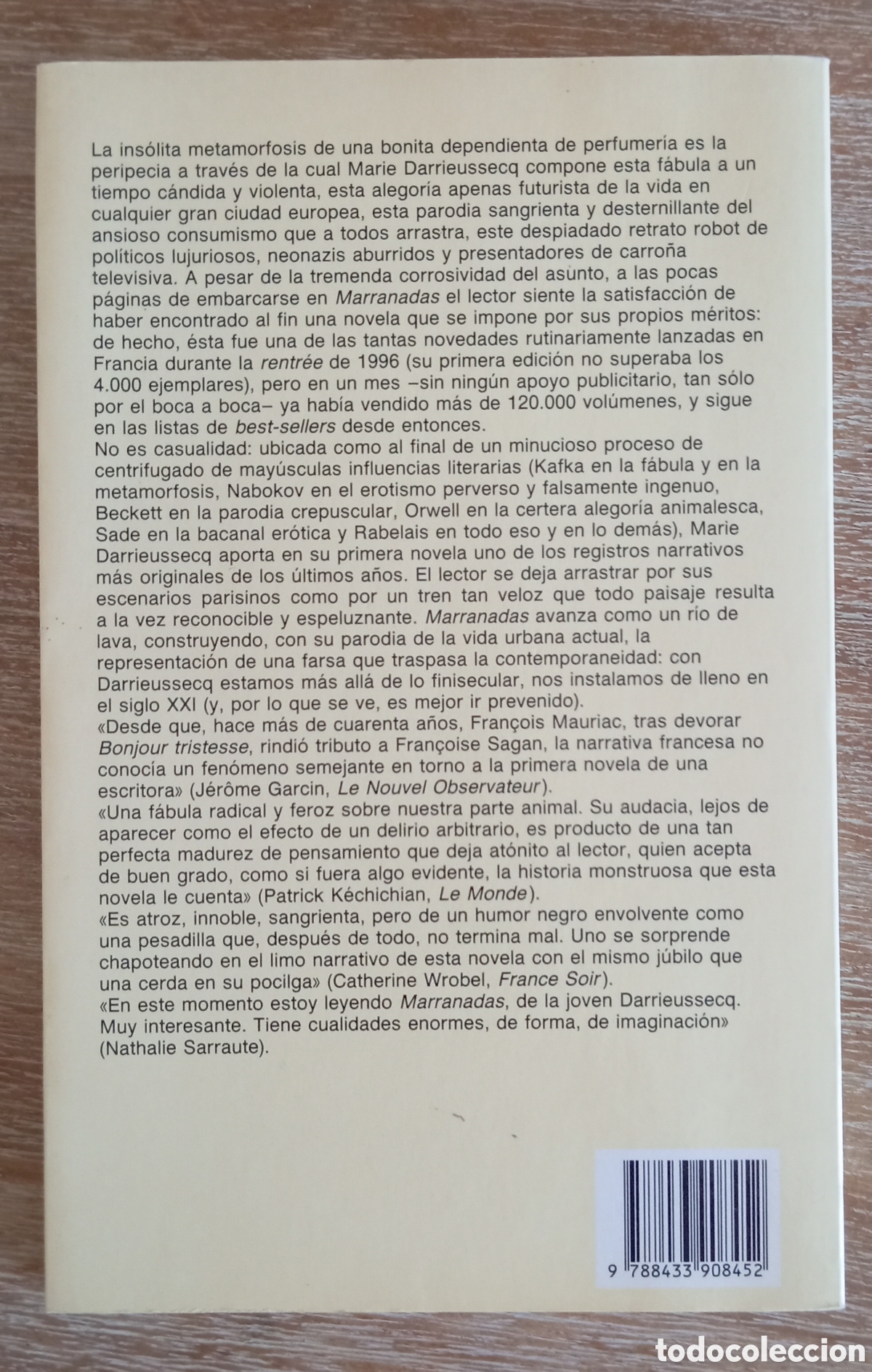 Libros: MARRANADAS - MARIE DARRIEUSSECQ - Foto 2