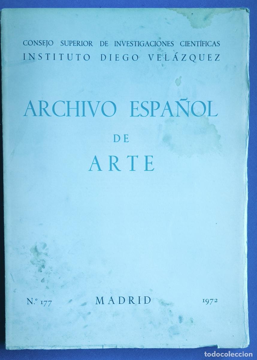 Libros: Archivo Espa&ntilde;ol de Arte Num. 177 - vv.aa - Foto 1