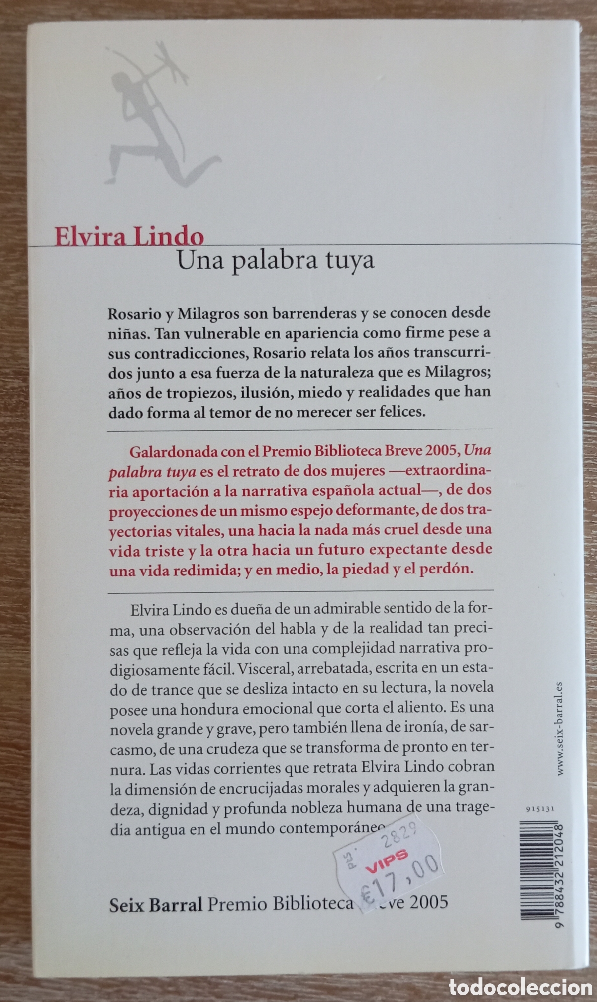 Libros: UNA PALABRA TUYA - ELVIRA LINDO - Foto 2
