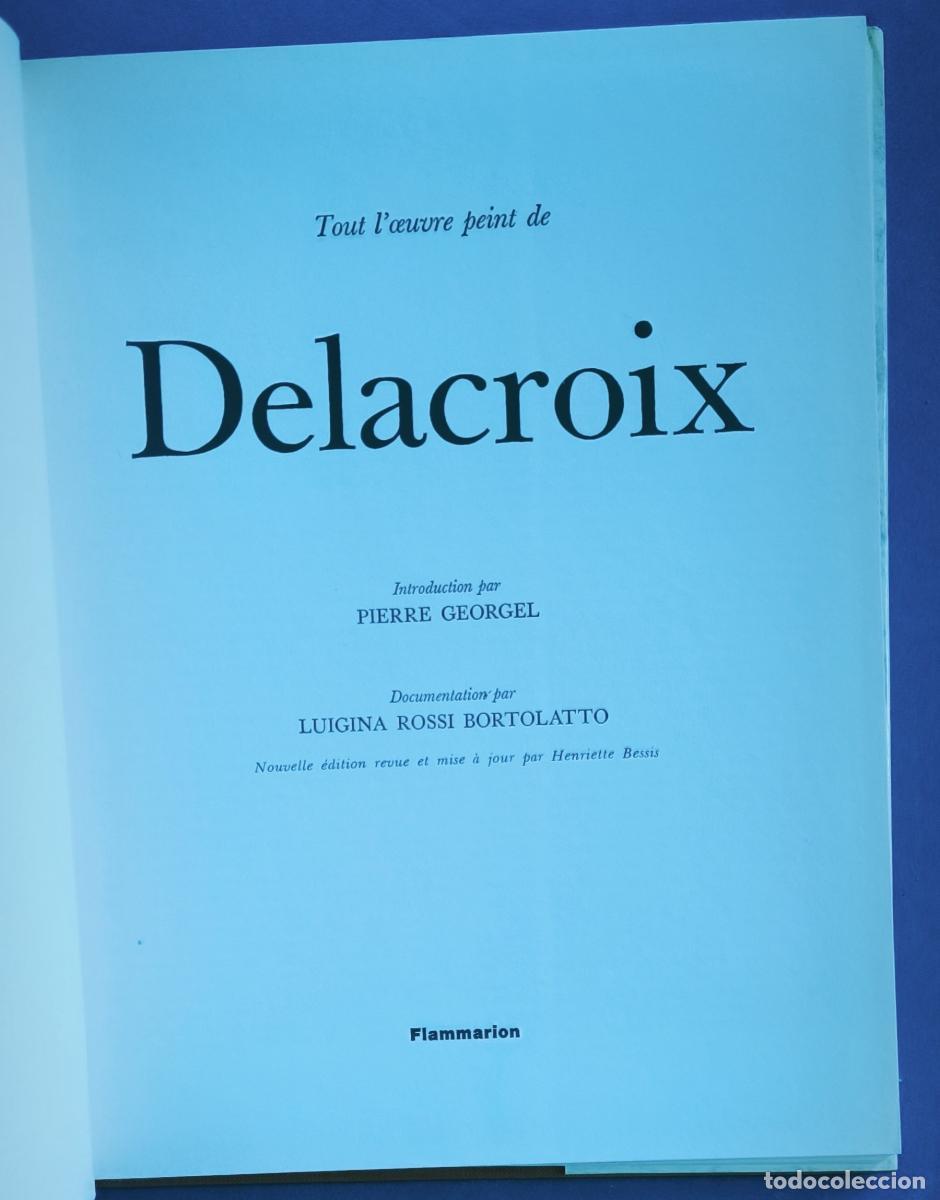 Libros: Tout l&oelig;uvre peint de Delacroix - - Foto 3