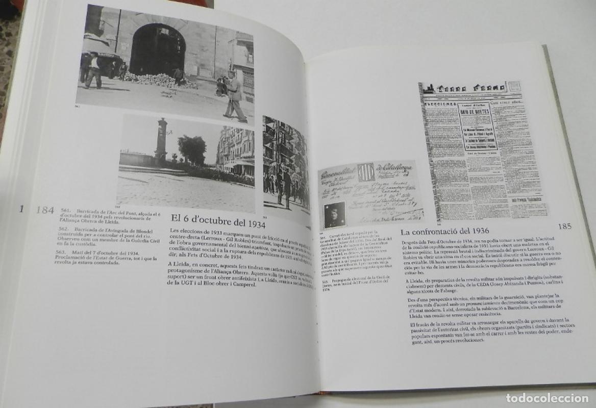 Libros: Hist&ograve;ria gr&agrave;fica de Lleida - - Foto 3