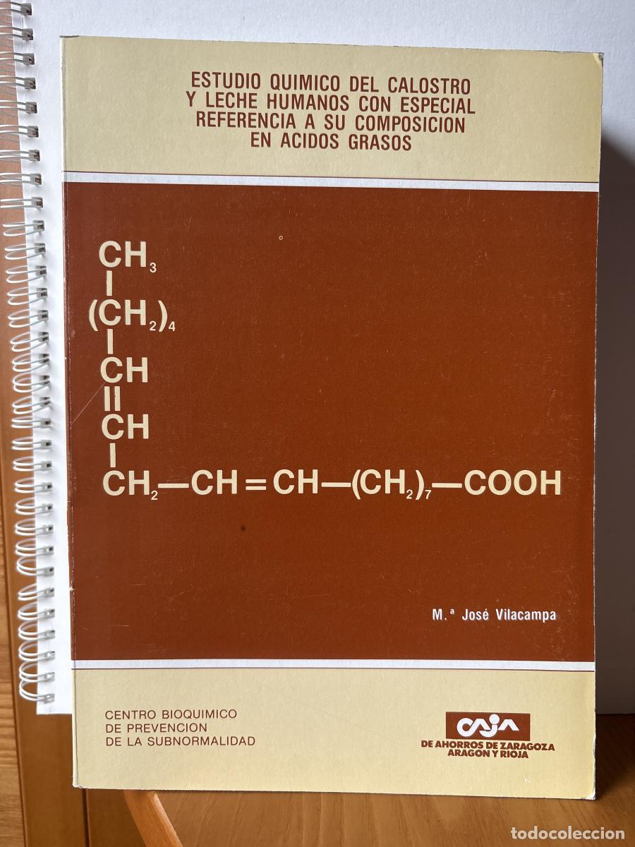 Libri di seconda mano: Estudio qu&iacute;mico del calostro y leche humanos - Mar&iacute;a Angustias Villacampa Rubio TDK259