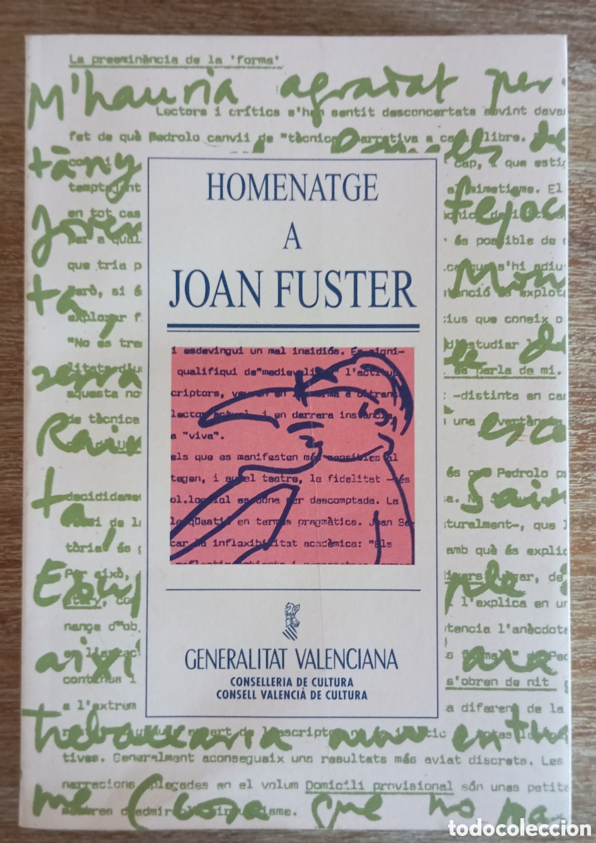 books: HOMENATGE A JOAN FUSTER - GENERALITAT VALENCIANA