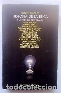 Libros: Historia de la &eacute;tica, 3-La &eacute;tica contempor&aacute;nea. - VV.AA.