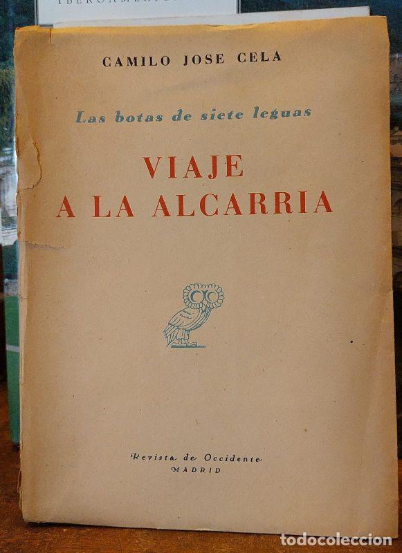 Libros: LAS BOTAS DE SIETE LEGUAS. VIAJE A LA ALCARRIA. (Fotos de Karl Wlasak). - CELA, Camilo Jos&eacute;.
