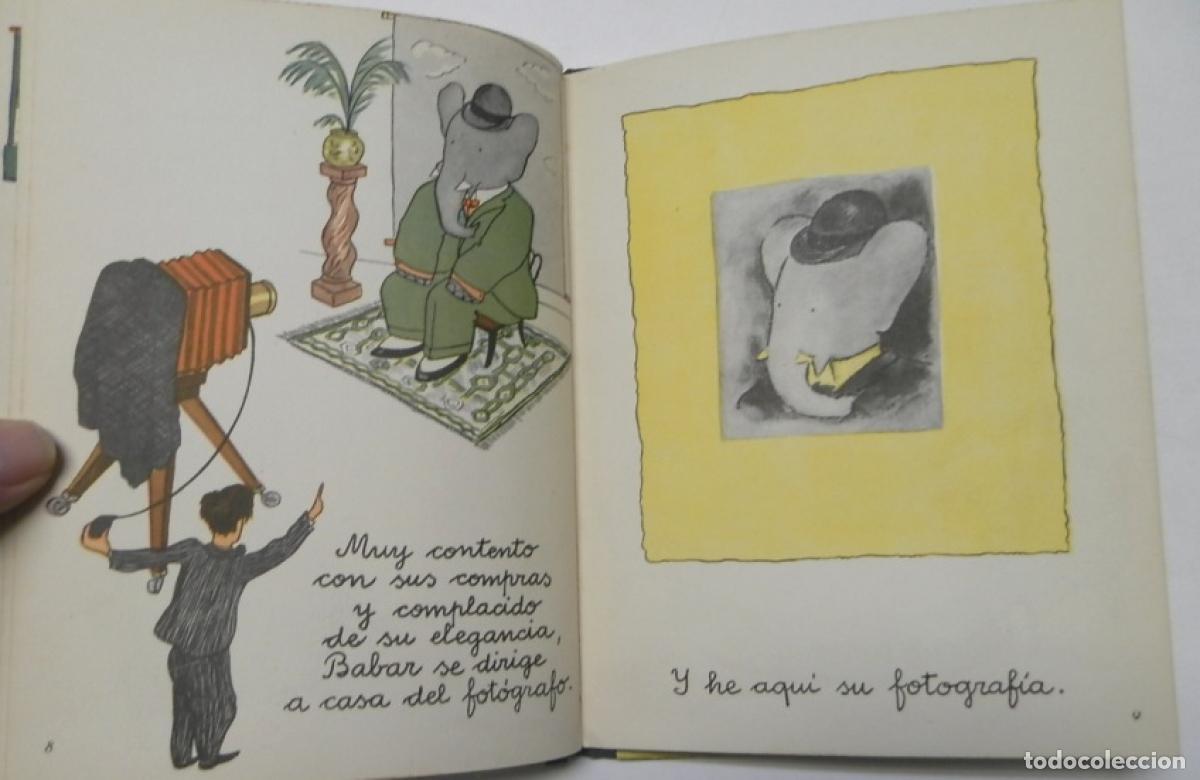 Libros: Babar y la anciana se&ntilde;ora - Jean De Brunhoff - Foto 4