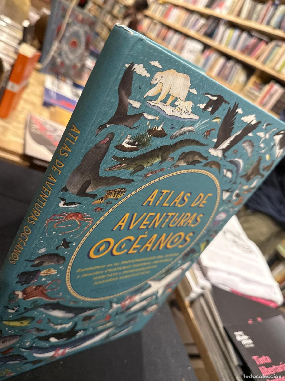 Libros: Atlas de aventuras oc&eacute;anos - Emily Hawkins - Foto 3