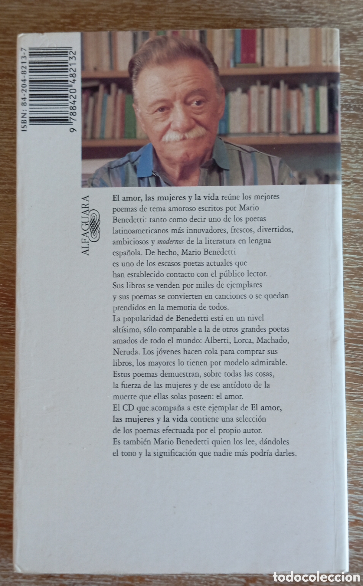Libros: EL AMOR LAS MUJERES Y LA VIDA - MARIO BENEDETTI - Foto 2
