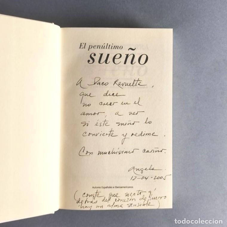 Libros: El Pen&uacute;ltimo Sue&ntilde;o. (Ejemplar dedicado). - Becerra, &Aacute;ngela - Foto 1