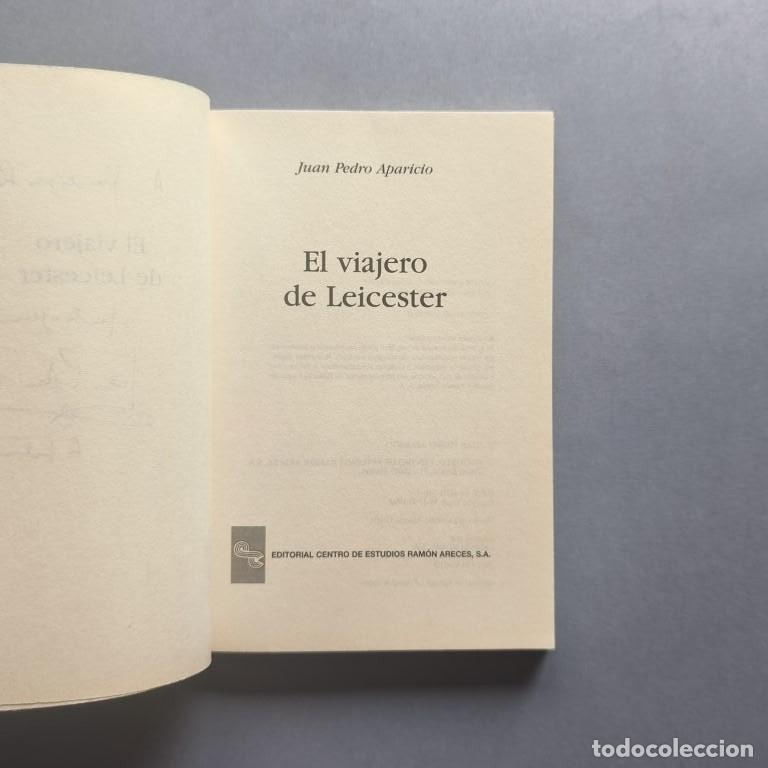 Libros: El Viajero de Leicester. (Ejemplar dedicado). - Casals, Pedro. - Foto 3