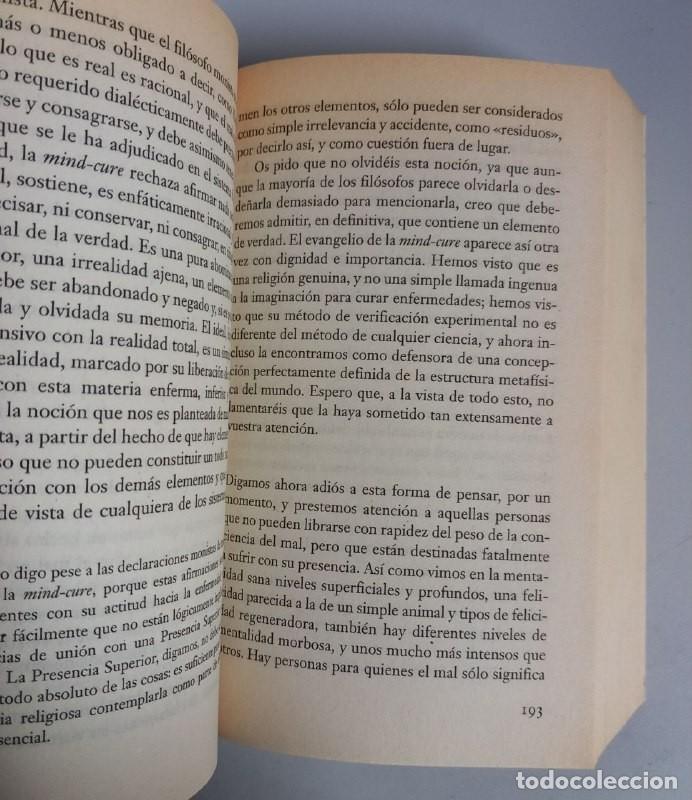 Libros: Las variedades de la experiencia religiosa. - JAMES, William: - Foto 4