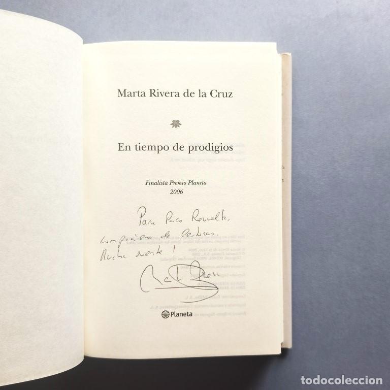 Libros: En Tiempo de Prodigios.(Ejemplar dedicado). - Rivera de la Cruz, Marta.