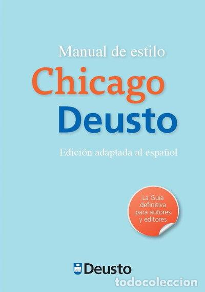 Libros: Manual de estilo Chicago-Deusto- 9788415759140 - Foto 1