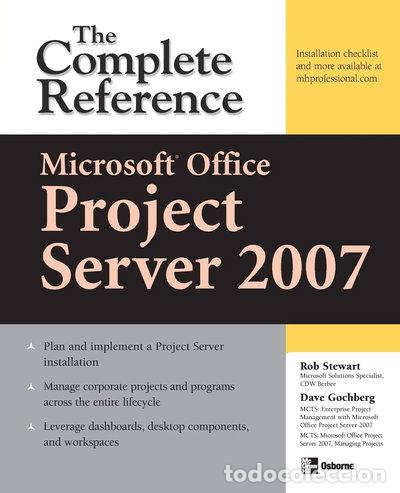 Libros: Microsoft Office Project Server 2007: The Complete Reference- 9780071485999