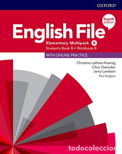 books: English File 4th Edition Elementary. Multipack b- 9780194031516