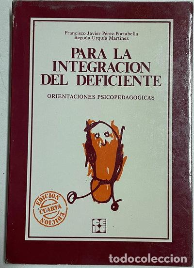 Libros: Para la integraci&oacute;n del deficiente- 9788485252169