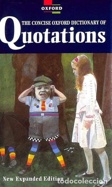 Libros: The Concise Oxford Dictionary of Quotations- 9780198661993