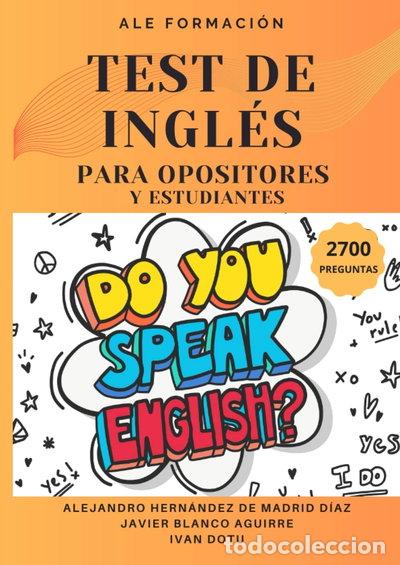 Libros: Test de ingl&eacute;s para opositores y estudiantes- 9798391546733