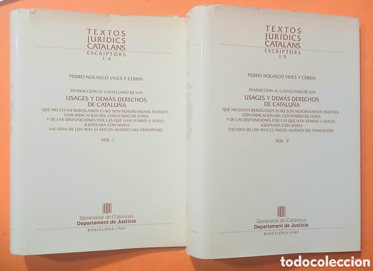 Libros: Usages y demas derechos de Catalu&ntilde;a - Foto 9