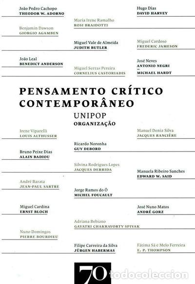 books: O Pensamento Cr&iacute;tico Contempor&acirc;neo- 9789724417677