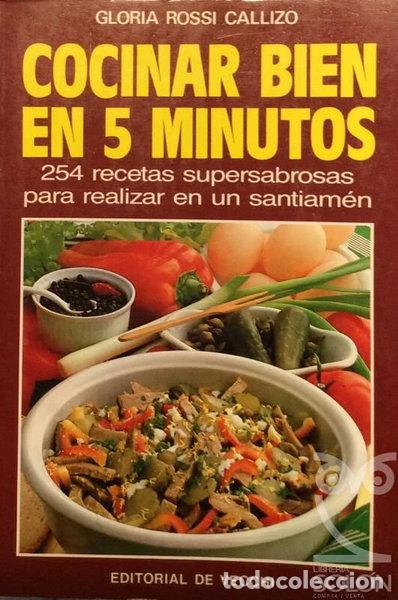 Livros em segunda m&atilde;o: Cocinar bien en 5 minutos- 9788431505226