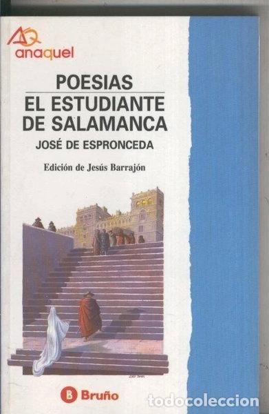 Libros: Poes&iacute;as. El estudiante de Salamanca- 9788421620960
