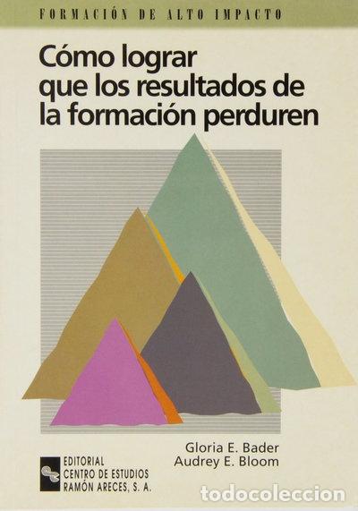 books: C&oacute;mo lograr que los resultados de la formaci&oacute;n perduren- 9788480043373