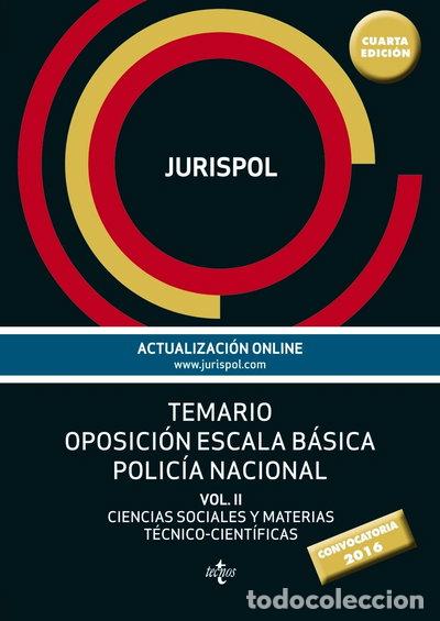 Libros: Temario oposici&oacute;n escala b&aacute;sica polic&iacute;a nacional: Vol II- 9788430969340