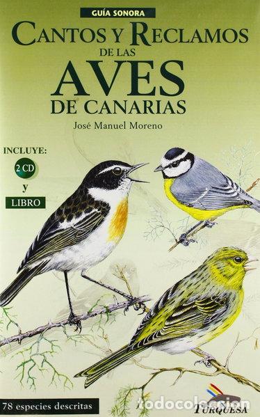 Livros em segunda m&atilde;o: Cantos y reclamos de las aves de Canarias- 9788492063192