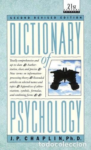 Libros: Dictionary of Psychology- 9780440319252