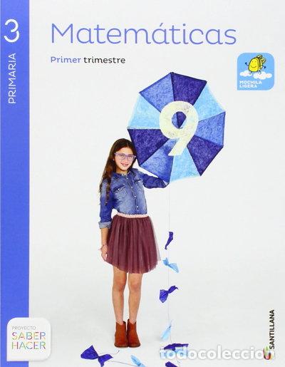 books: Matem&aacute;ticas 3 Primaria, Saber Hacer- 9788468012865