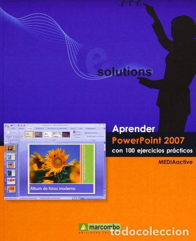 books: Aprender Powerpoint 2007 con 100 ejercicios pr&aacute;cticos- 9788426715876
