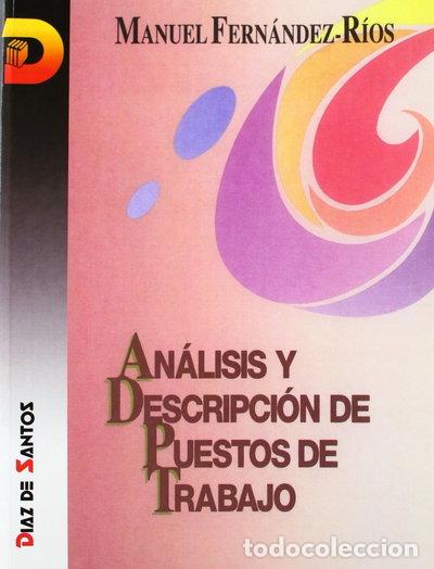 Libros: An&aacute;lisis y descripci&oacute;n de puestos de trabajo- 9788479782290