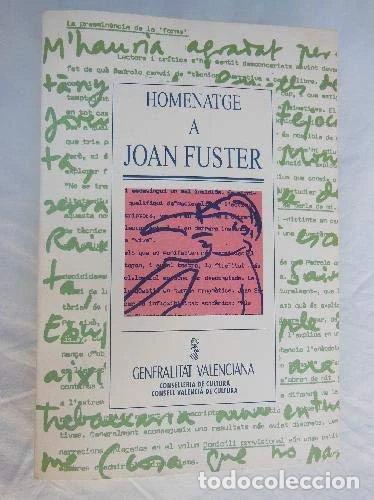 Livros em segunda m&atilde;o: Homenatge a Joan Fuster- 9788448205898