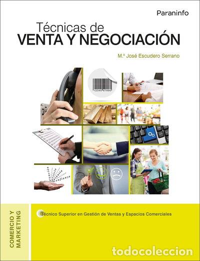 Libros: T&eacute;cnicas de venta y negociaci&oacute;n- 9788428337373