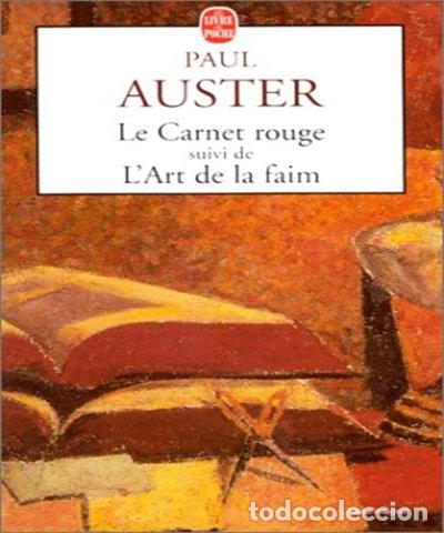 Libros: Le carnet rouge suivi de L'art de la faim- 9782253148159
