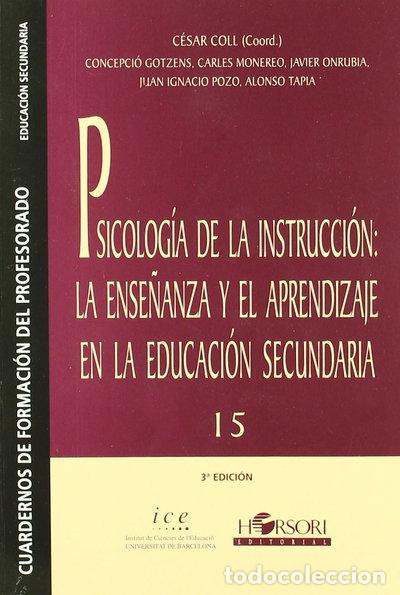 Libros: Psicolog&iacute;a de la instrucci&oacute;n- 9788485840755 - Foto 1