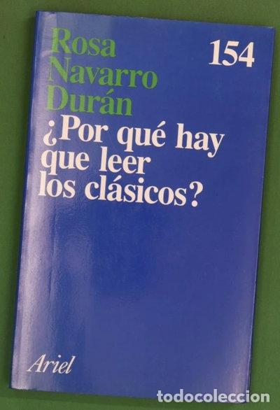 books: &iquest;Por qu&eacute; hay que leer los cl&aacute;sicos?- 9788434411524