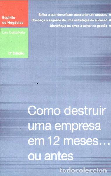 Libri di seconda mano: Como Destruir Uma Empresa em 12 Meses... Ou Antes- 9789899514904