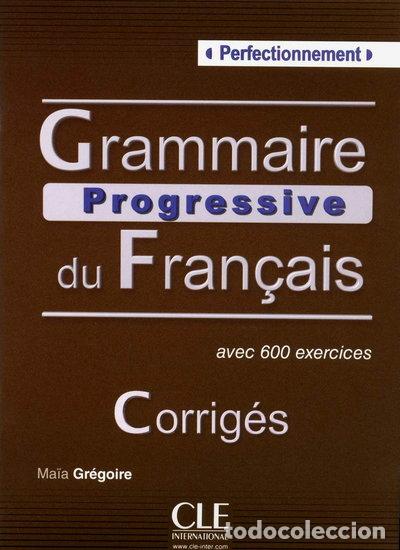 Livros em segunda m&atilde;o: Grammaire Progressive du Fran&ccedil;ais Perfectionnement Corrig&eacute;s- 9782090353600