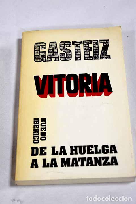 Libros: Vitoria: de la huelga a la matanza