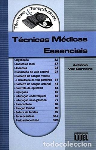 books: T&eacute;cnicas M&eacute;dicas Essenciais- 9789727570997