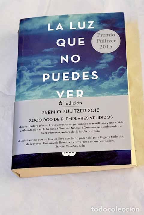 Libros: La luz que no puedes ver.- Doerr, Anthony - Foto 1