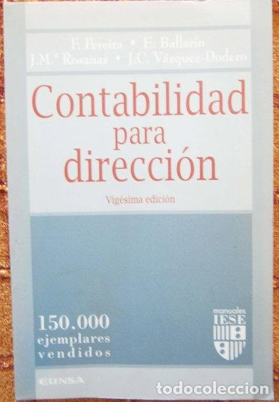 Libros: Contabilidad para direcci&oacute;n- 9788431320577 - Foto 1