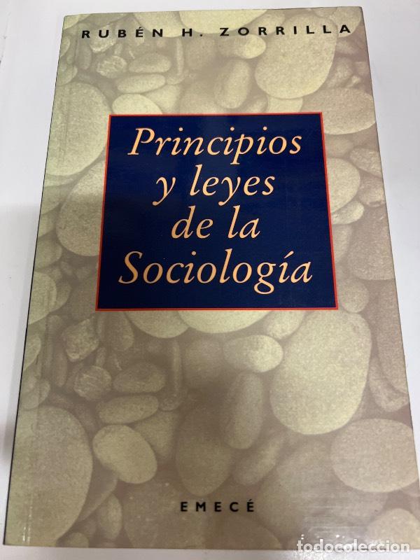 Libros: Principios y leyes de la Sociología - Rubén H Zorrilla