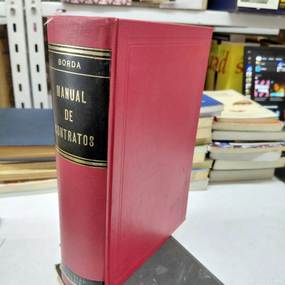 Livros em segunda m&atilde;o: Manual de contratos - Borda