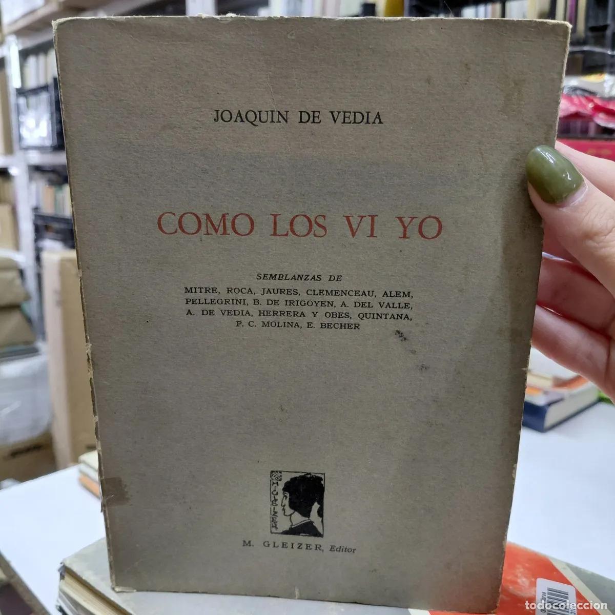Libros: Como los vi yo - Vedia - Foto 1